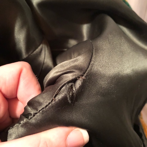 Vintage Plaid Lined Coat - Picture 7 of 7